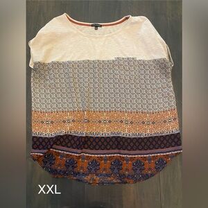 Stitch Fix 
Violets & Roses blouse
XXL